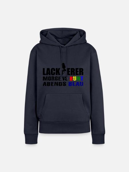 Lackierer - Frauen Premium Bio Hoodie - Navy