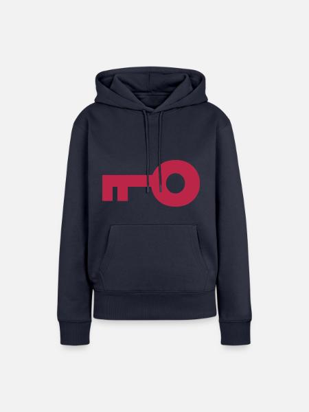 Schlüssel - Frauen Premium Bio Hoodie - Navy