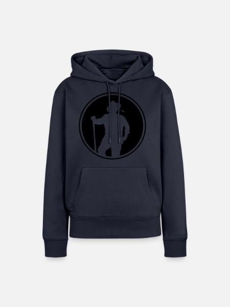 farmer kreis - Frauen Premium Bio Hoodie - Navy
