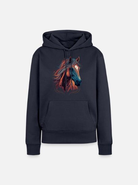 Stute - Frauen Premium Bio Hoodie - Navy