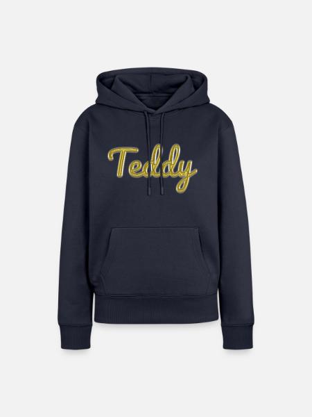 Teddy - Frauen Premium Bio Hoodie - Navy