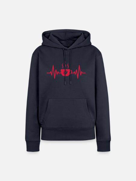 Koffein Kick - Frauen Premium Bio Hoodie -