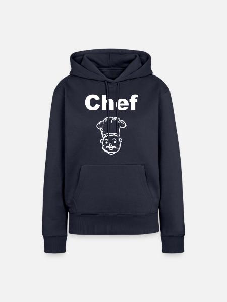 Chefkoch - Frauen Premium Bio Hoodie - Navy