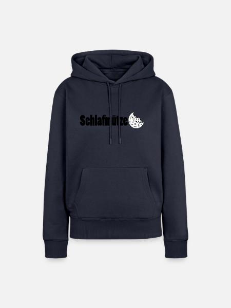 Schlafmuetze - Frauen Premium Bio Hoodie - Navy