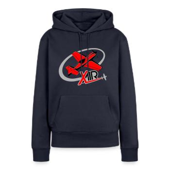 XtremeAir Aerobatic Flight - Frauen Premium Bio Hoodie - Navy - Vorne - Julia (174cm)
