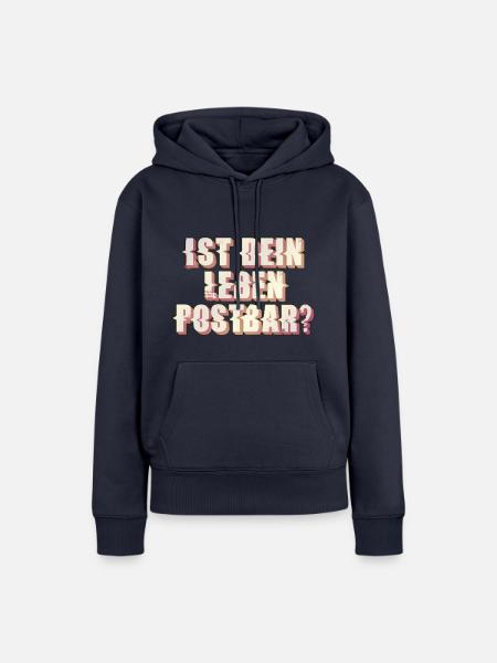 Instalife - Frauen Premium Bio Hoodie - Navy