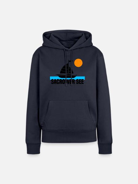 Sacrower See - Frauen Premium Bio Hoodie - Navy