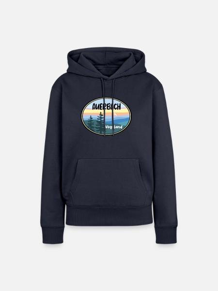 Auerbach - Frauen Premium Bio Hoodie - Navy