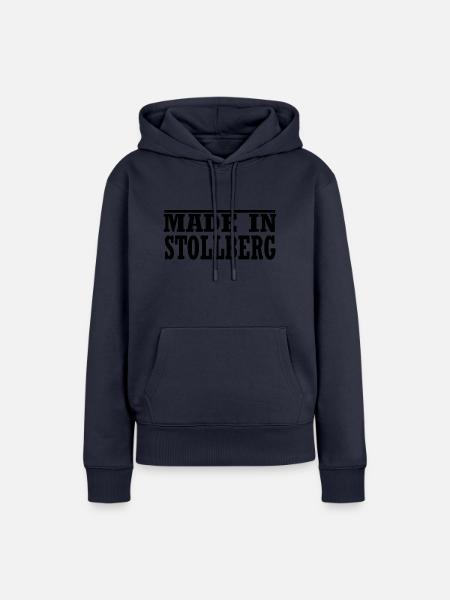 Stollberg - Frauen Premium Bio Hoodie - Navy