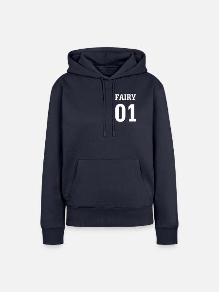 Fairy 01 - Frauen Premium Bio Hoodie - Navy