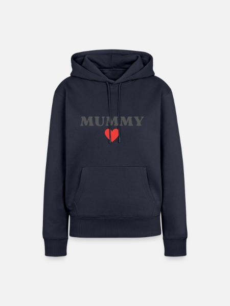 Best Mummy ever - Frauen Premium Bio Hoodie - Navy