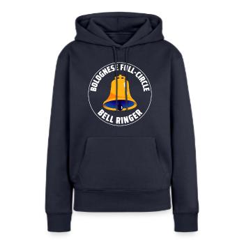 Bolognese Full-Circle Glockenläuter Hobby - Frauen Premium Bio Hoodie - Navy - Vorne - Julia (174cm)