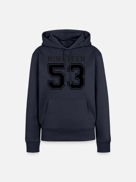 1953 - Frauen Premium Bio Hoodie - Navy