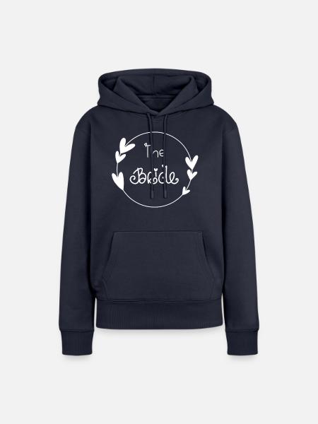 Die Braut - Frauen Premium Bio Hoodie - Navy