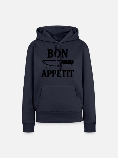 Guten Appetit - Frauen Premium Bio Hoodie - Navy