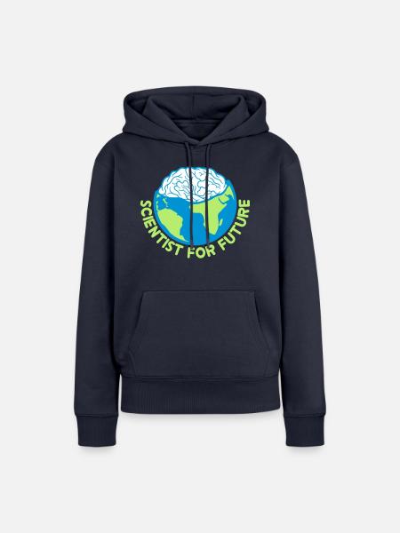 Scientist for Future - Frauen Premium Bio Hoodie - Navy