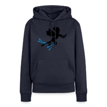 Fee griechischen Mythen - Frauen Premium Bio Hoodie - Navy - Vorne - Julia (174cm)