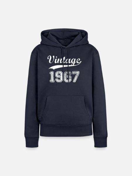 1967 - Frauen Premium Bio Hoodie - Navy