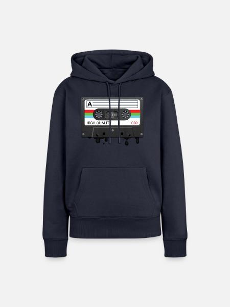 K7 cool - Frauen Premium Bio Hoodie - Navy