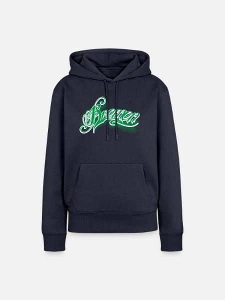 Bremen - Frauen Premium Bio Hoodie - Navy