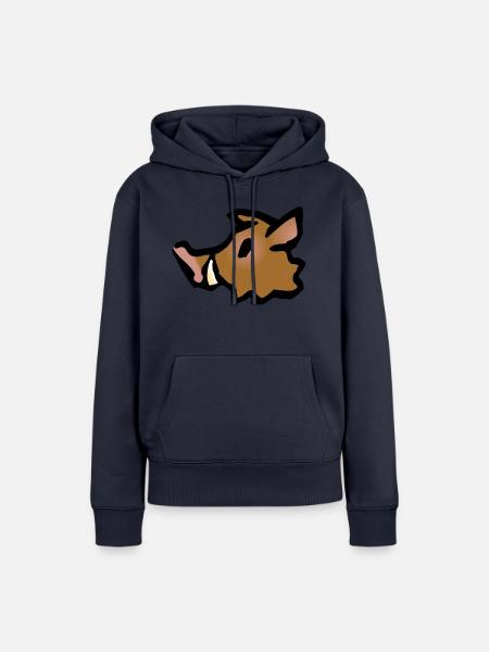pig51 - Frauen Premium Bio Hoodie - Navy