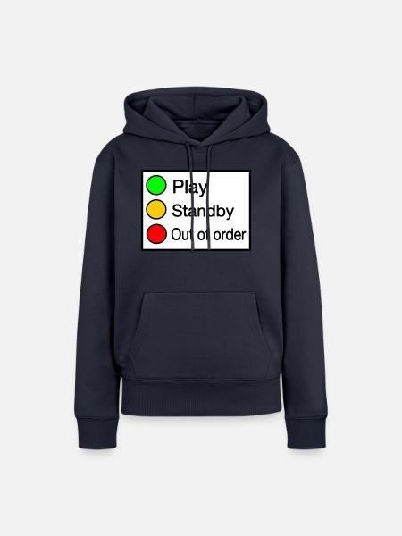 Zustaende - Frauen Premium Bio Hoodie - Navy