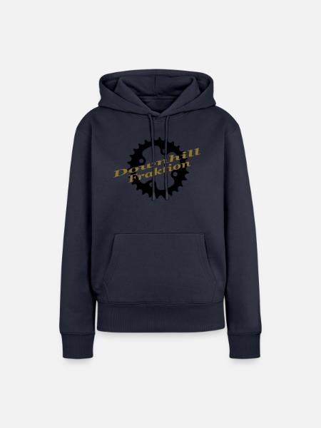 downhill fraktion - Frauen Premium Bio Hoodie - Navy