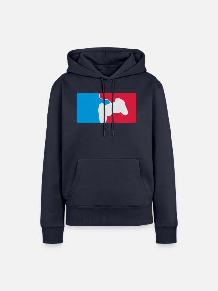esports - Frauen Premium Bio Hoodie - Navy