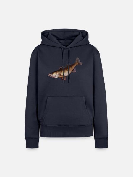zander - Frauen Premium Bio Hoodie - Navy
