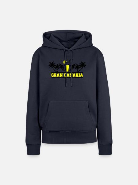 Gran Canaria - Frauen Premium Bio Hoodie - Navy