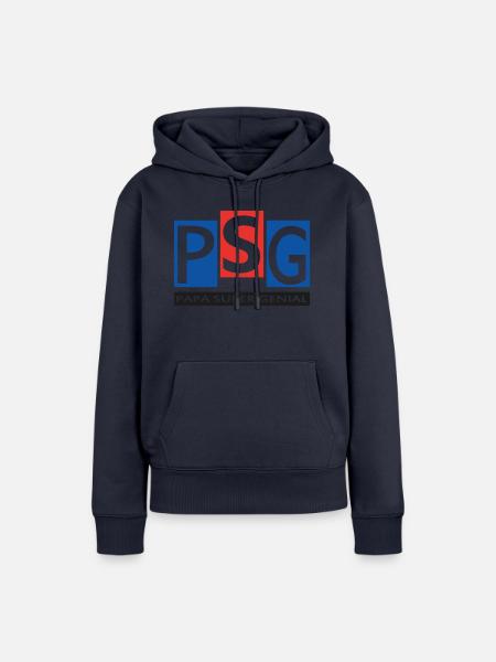 Toller Vater - Frauen Premium Bio Hoodie - Navy