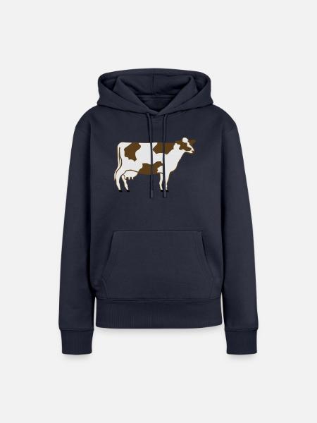 Milchkuh - Frauen Premium Bio Hoodie - Navy