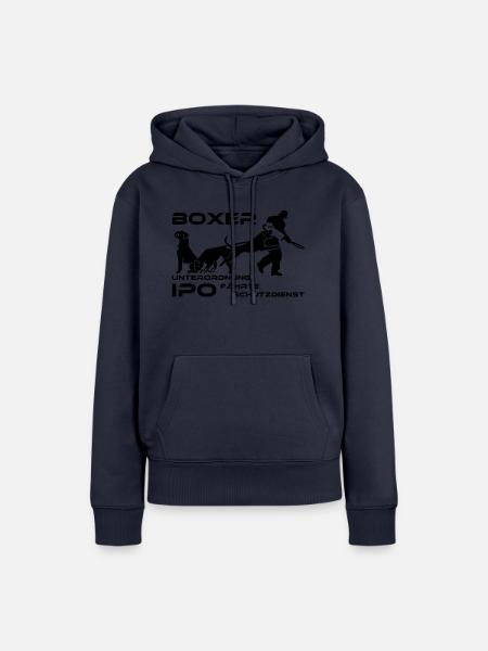 404 Boxer IPO / VPG - Frauen Premium Bio Hoodie - Navy