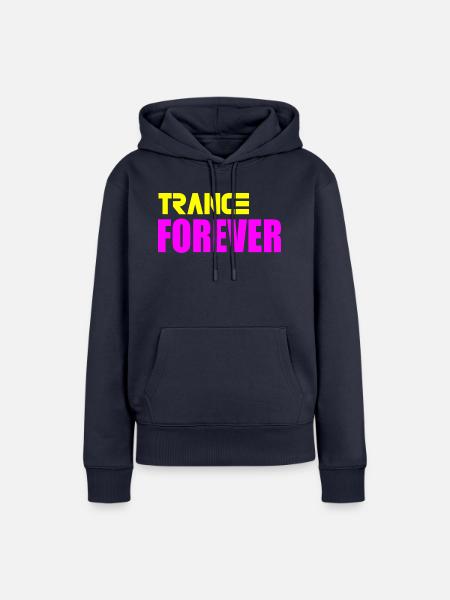 Trance für immer - Frauen Premium Bio Hoodie - Navy