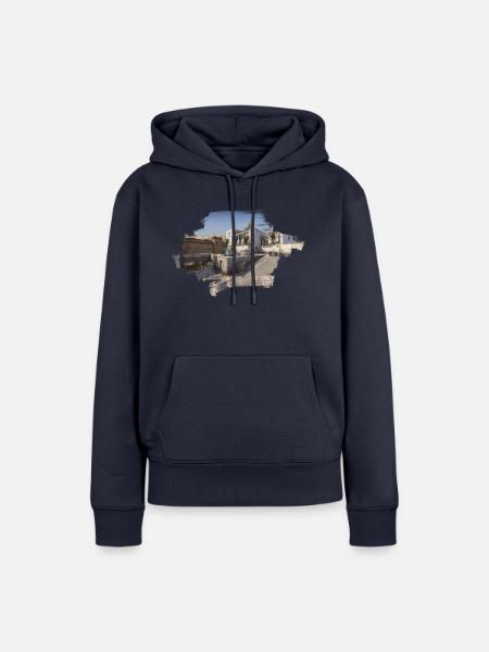 DUST2 ONLY - Frauen Premium Bio Hoodie - Navy