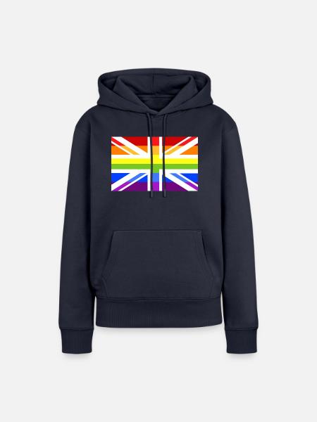 Pride UK No 2 - Frauen Premium Bio Hoodie - Navy