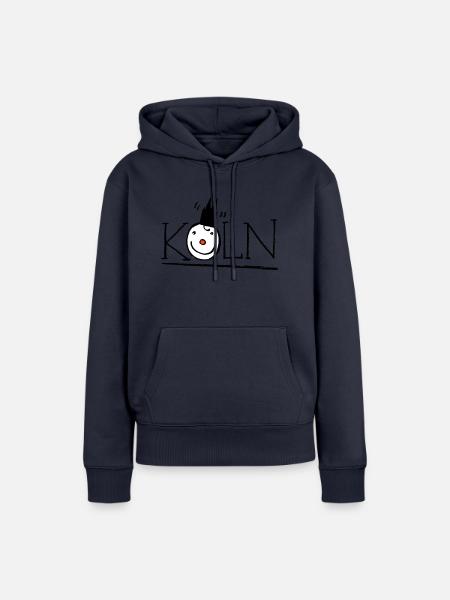 Köln - Frauen Premium Bio Hoodie - Navy