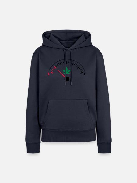 EMPTY Ganja - Frauen Premium Bio Hoodie - Navy