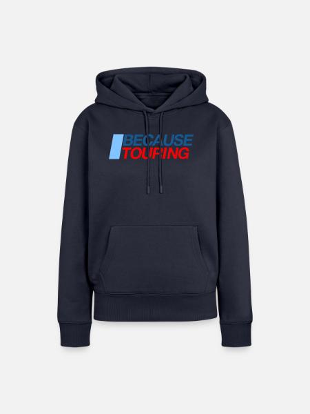 Because Touring - Frauen Premium Bio Hoodie - Navy