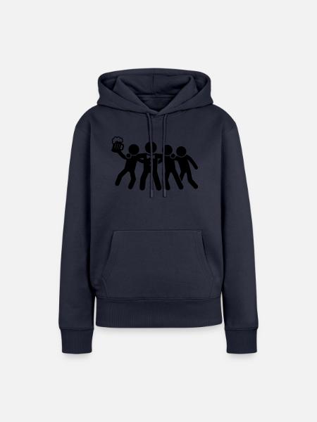 Junggesellinnenabschied Gruppe - Frauen Premium Bio Hoodie - Navy