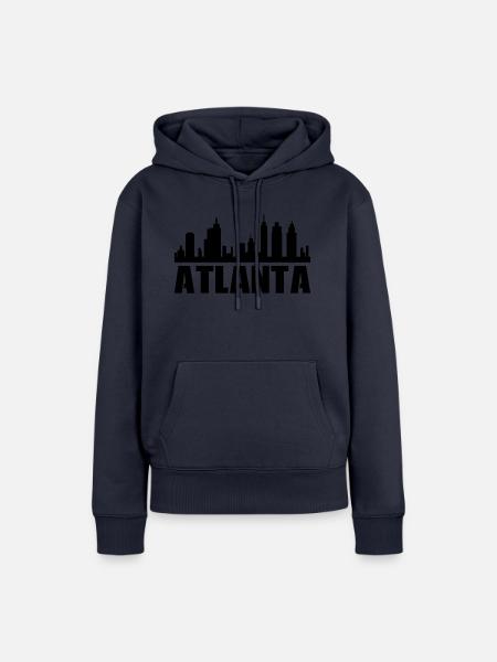 Atlanta - Frauen Premium Bio Hoodie - Navy
