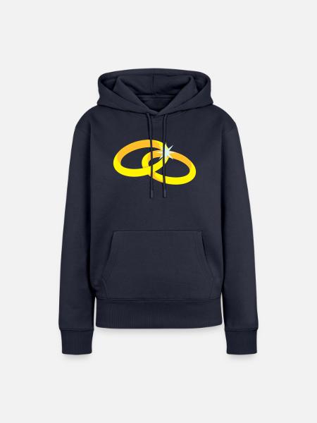 Ringe - Frauen Premium Bio Hoodie - Navy