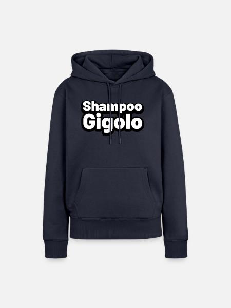 Shampoo Gigolo - Frauen Premium Bio Hoodie - Navy