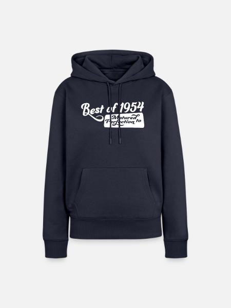 1954 - Frauen Premium Bio Hoodie - Navy