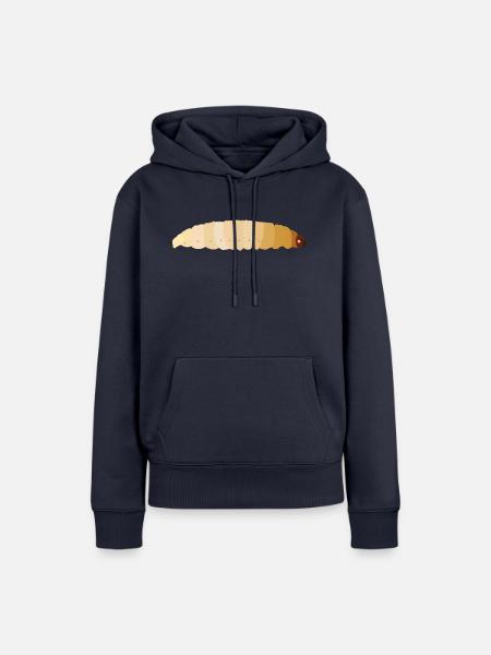 Made - Frauen Premium Bio Hoodie - Navy