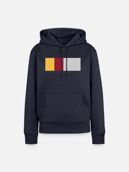 Roma Italien - Frauen Premium Bio Hoodie - Navy