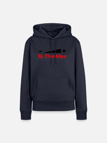 To The Max - Frauen Premium Bio Hoodie - Navy