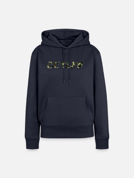Outlaw - Frauen Premium Bio Hoodie - Navy