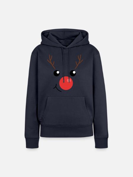 Rentier - Frauen Premium Bio Hoodie - Navy