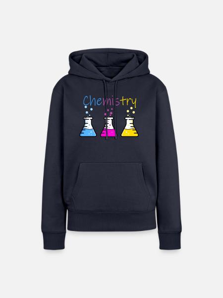 Chemie - Fantastisches Desing! :) - Frauen Premium Bio Hoodie - Navy